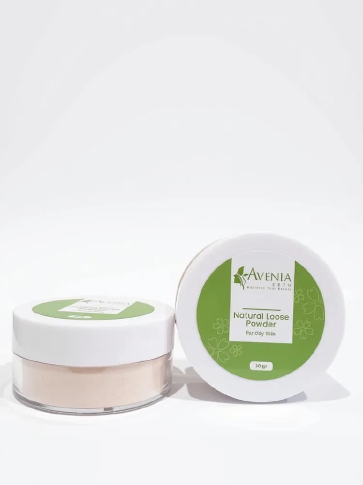 Natural Loose Powder for Oily Skin